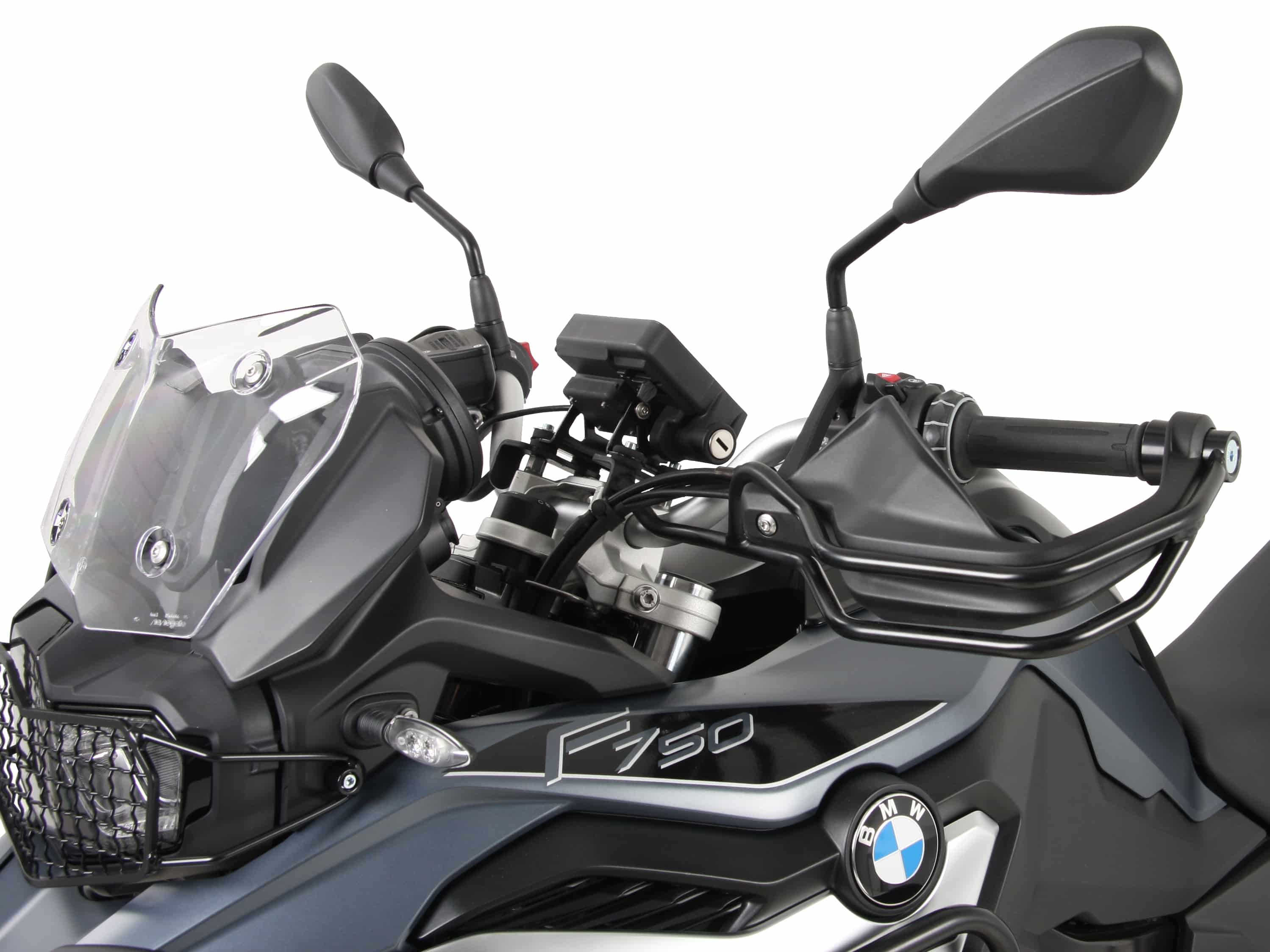 Handle guard set black (left+right side) for BMW F 750 GS (2018-)