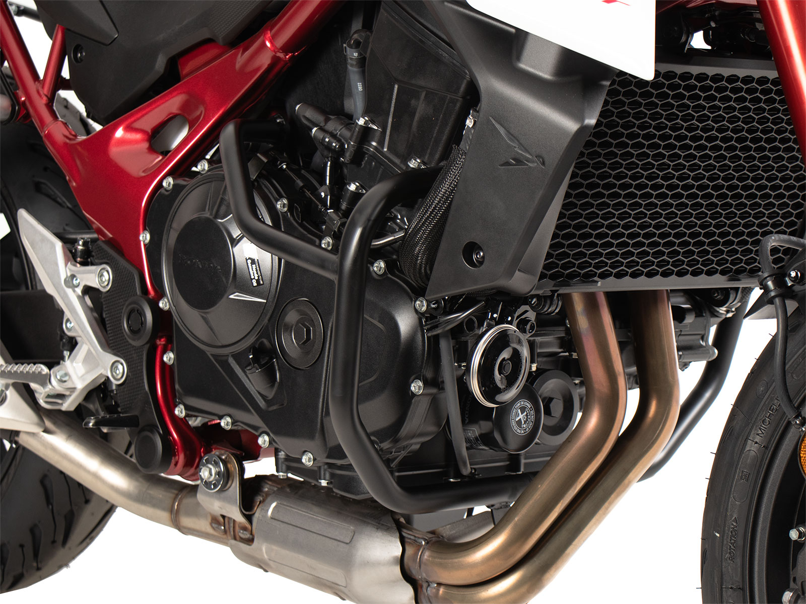 Engine protection bar black for Honda CB 750 Hornet (2023-)