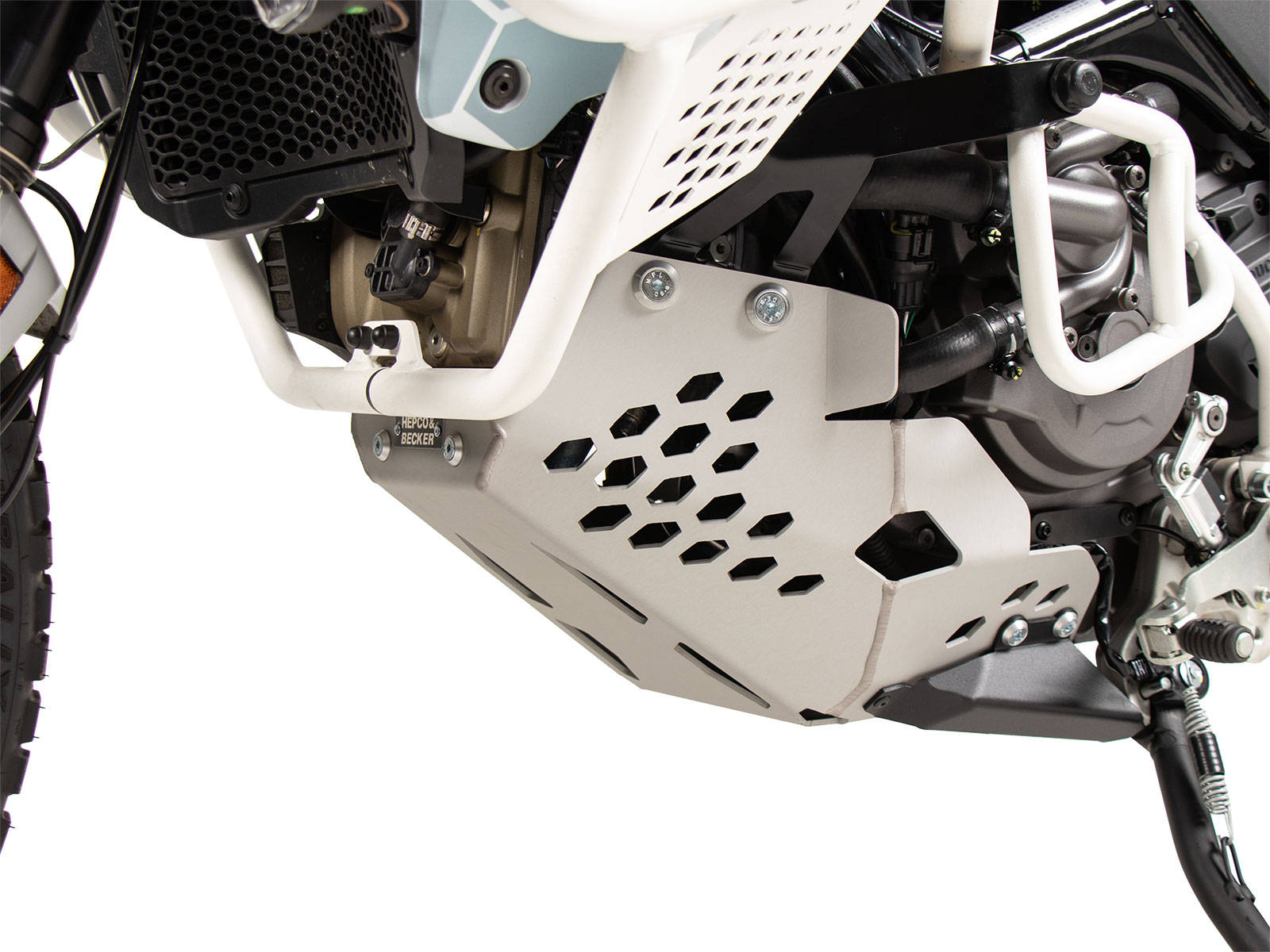 Engine protection plate aluminium for Ducati Desert X (2022-)