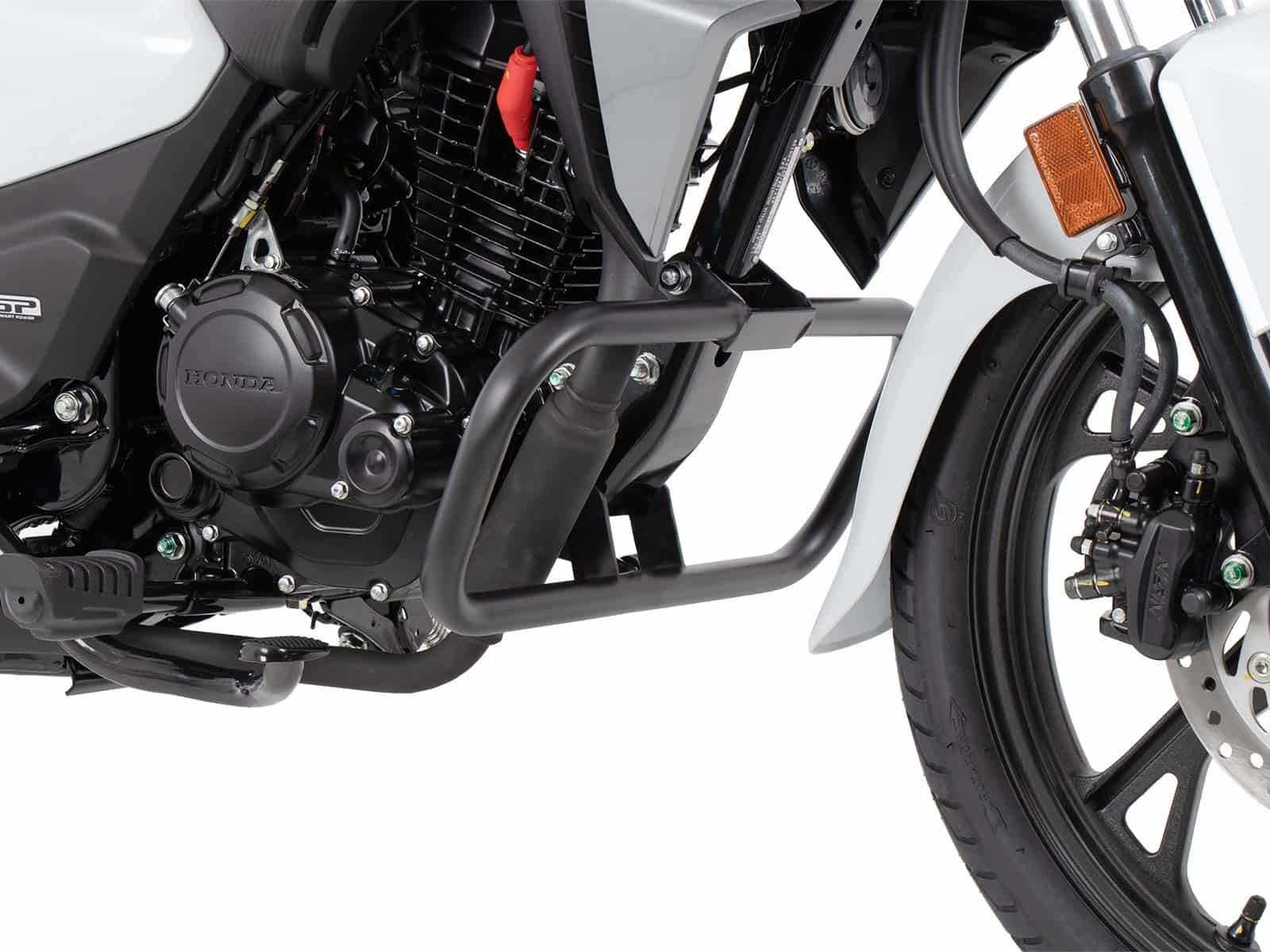 Engine protection bar black for Honda CB 125 F (2021-)