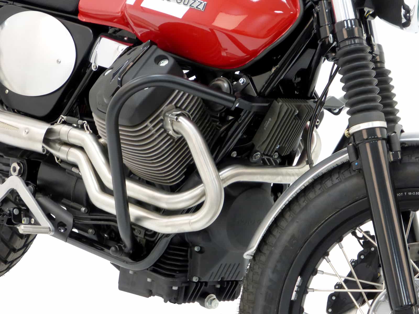 Engine protection bar black for Moto Guzzi V 7 II Scrambler/Stornello (2016)
