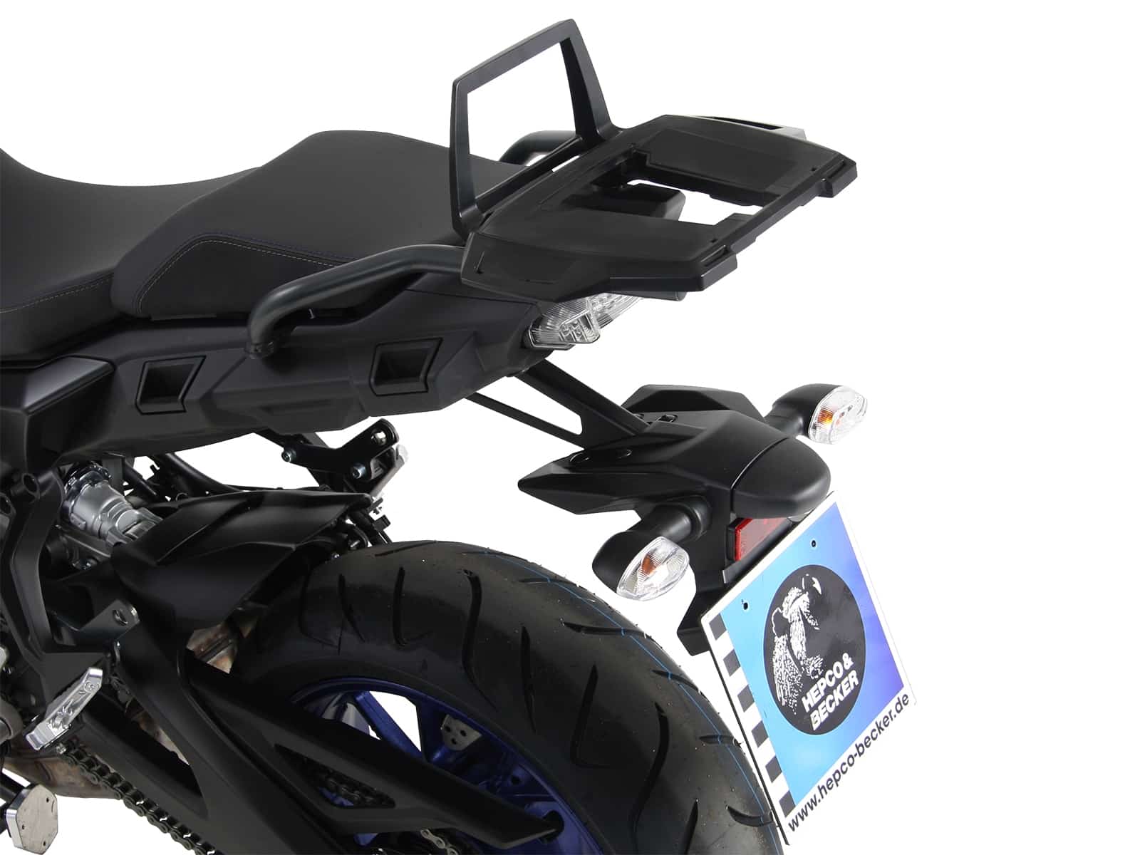 Alurack topcasecarrier anthracite for Yamaha Tracer 900 / GT (2018-2020)
