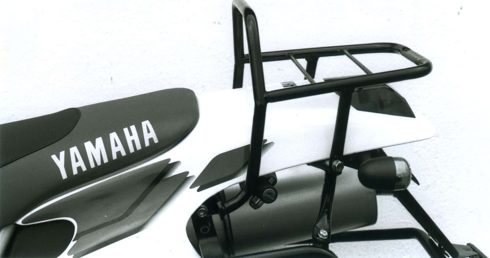 Topcase carrier tube-type black for Yamaha TT 600 R/RE (1998-2005)