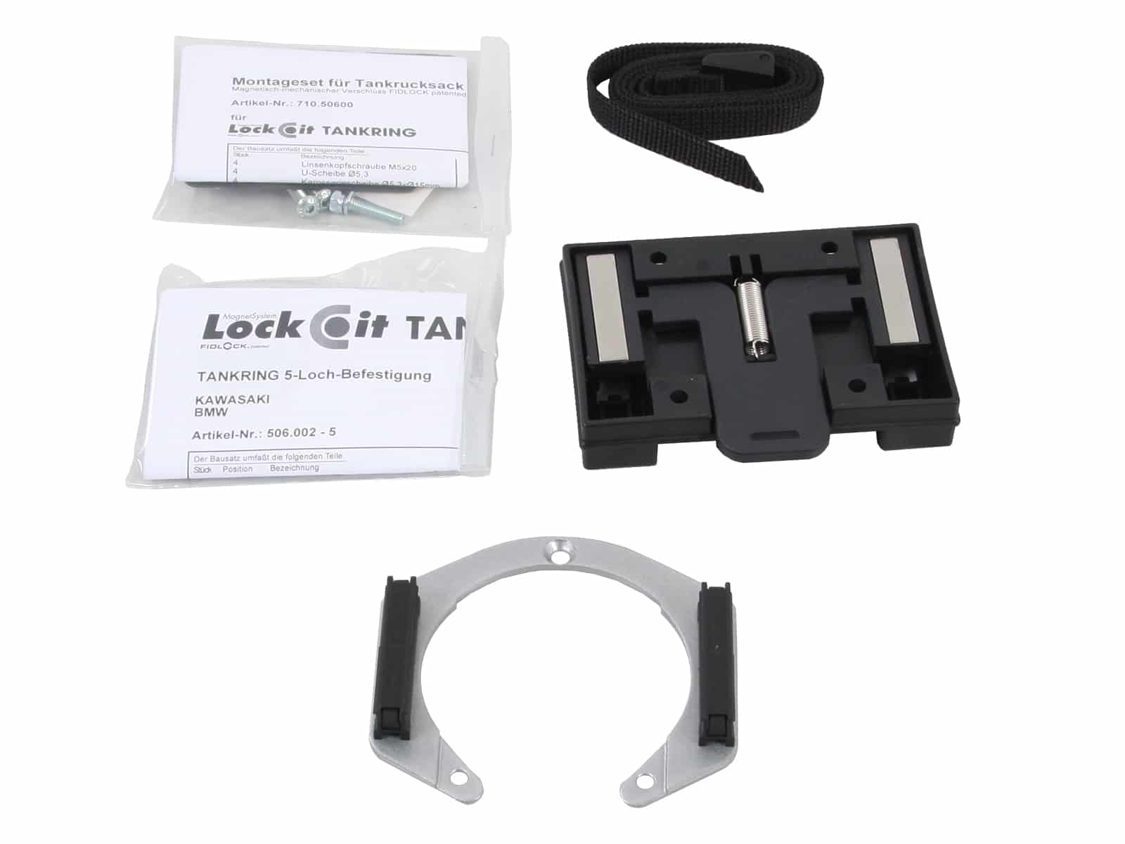 Tankring Lock-it incl. fastener for tankbag for Kawasaki ZX-10 R Ninja (2008-2010)