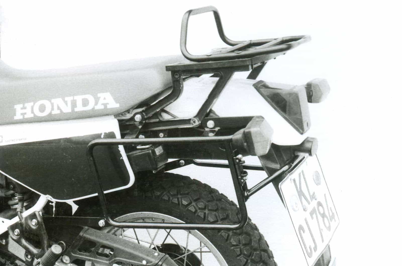 Sidecarrier permanent mounted black for Honda XL 600 RM (1986-1988)