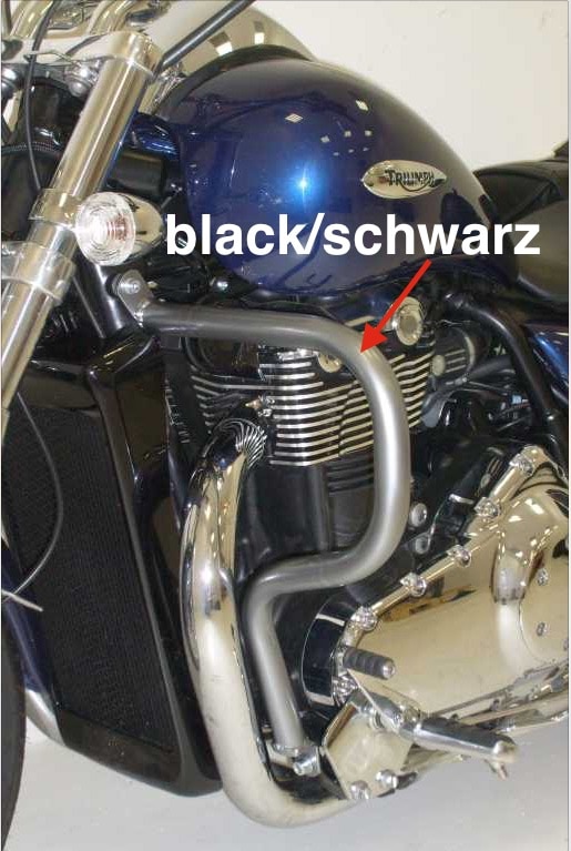 Engine protection bar black for Triumph Thunderbird 1600/1700/Storm (2009-)