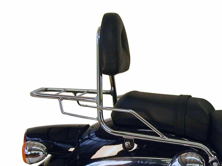 Sissybar with rearrack chrome for Moto Guzzi California Special (2001-2002)