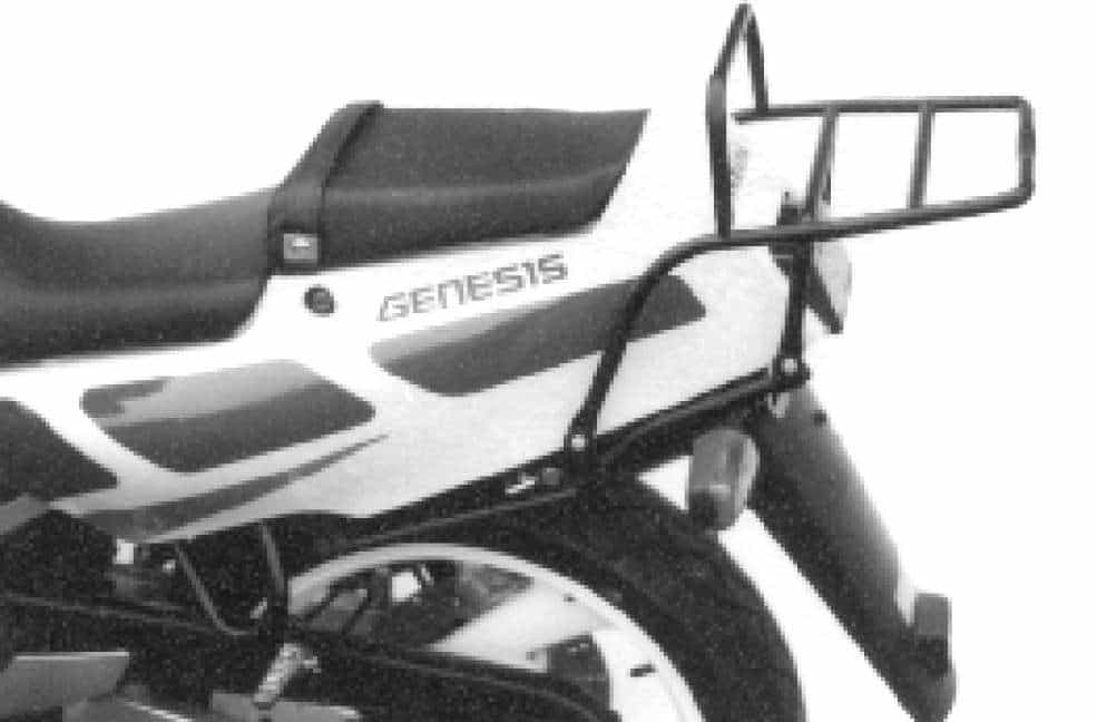 Topcase carrier tube-type black for Yamaha FZR 600 (1988-1990)