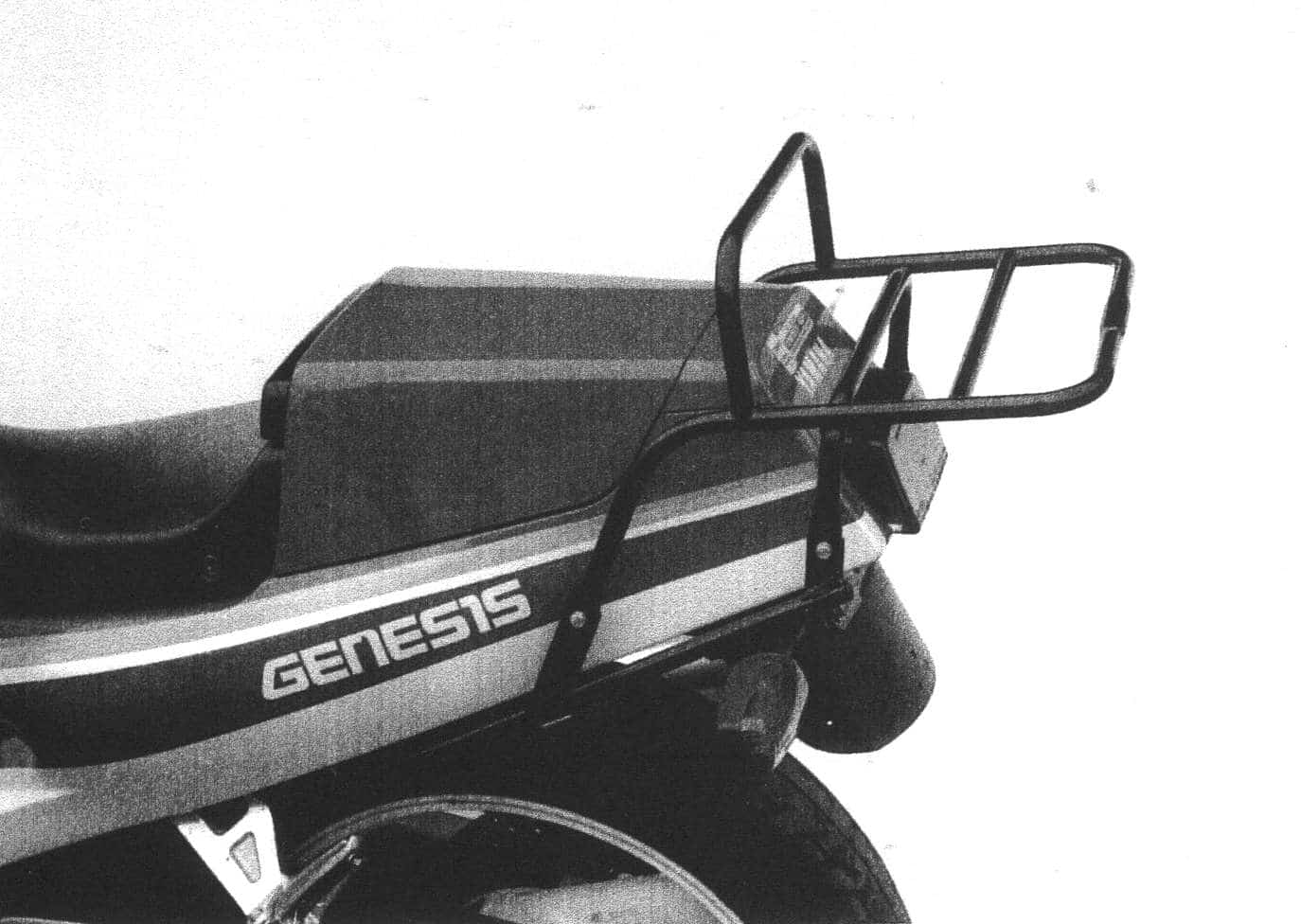 Topcase carrier tube-type black for Yamaha FZR 750/1000 (1987-1988)