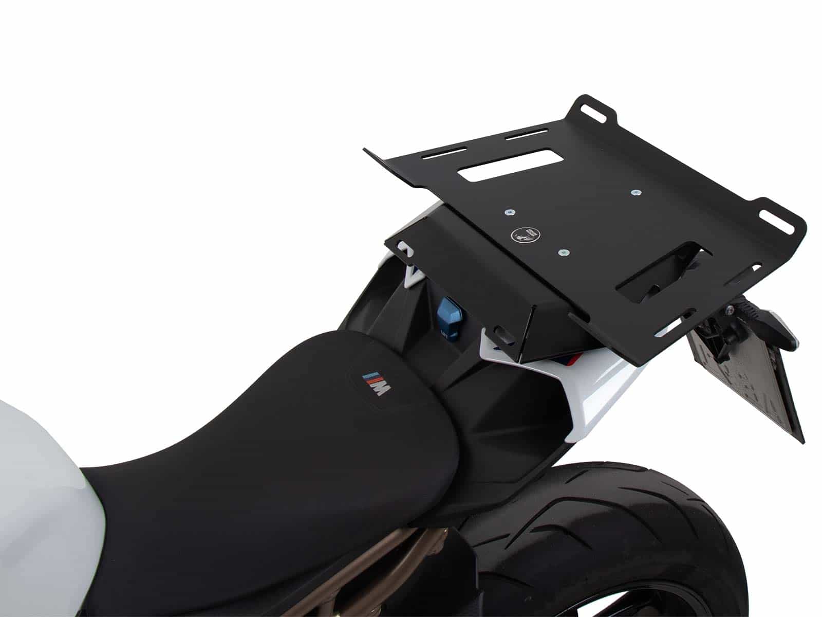 Modelspecific rear enlargement black for combination with Sportrack for BMW M 1000 R (2023-)