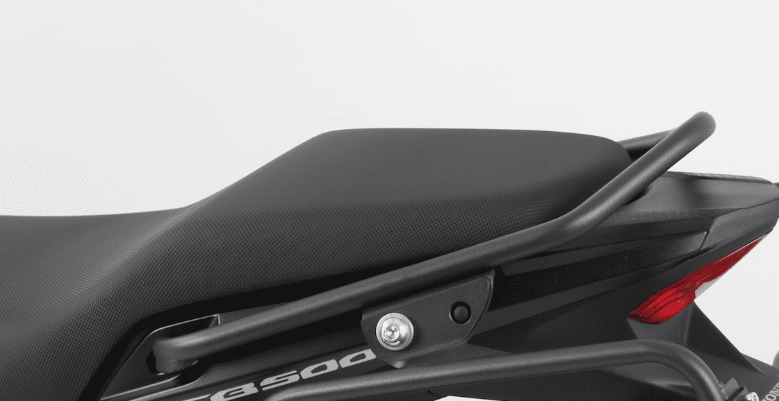 Pillion seat grab rail anthracite for Honda CB 500 X (2013-2016)