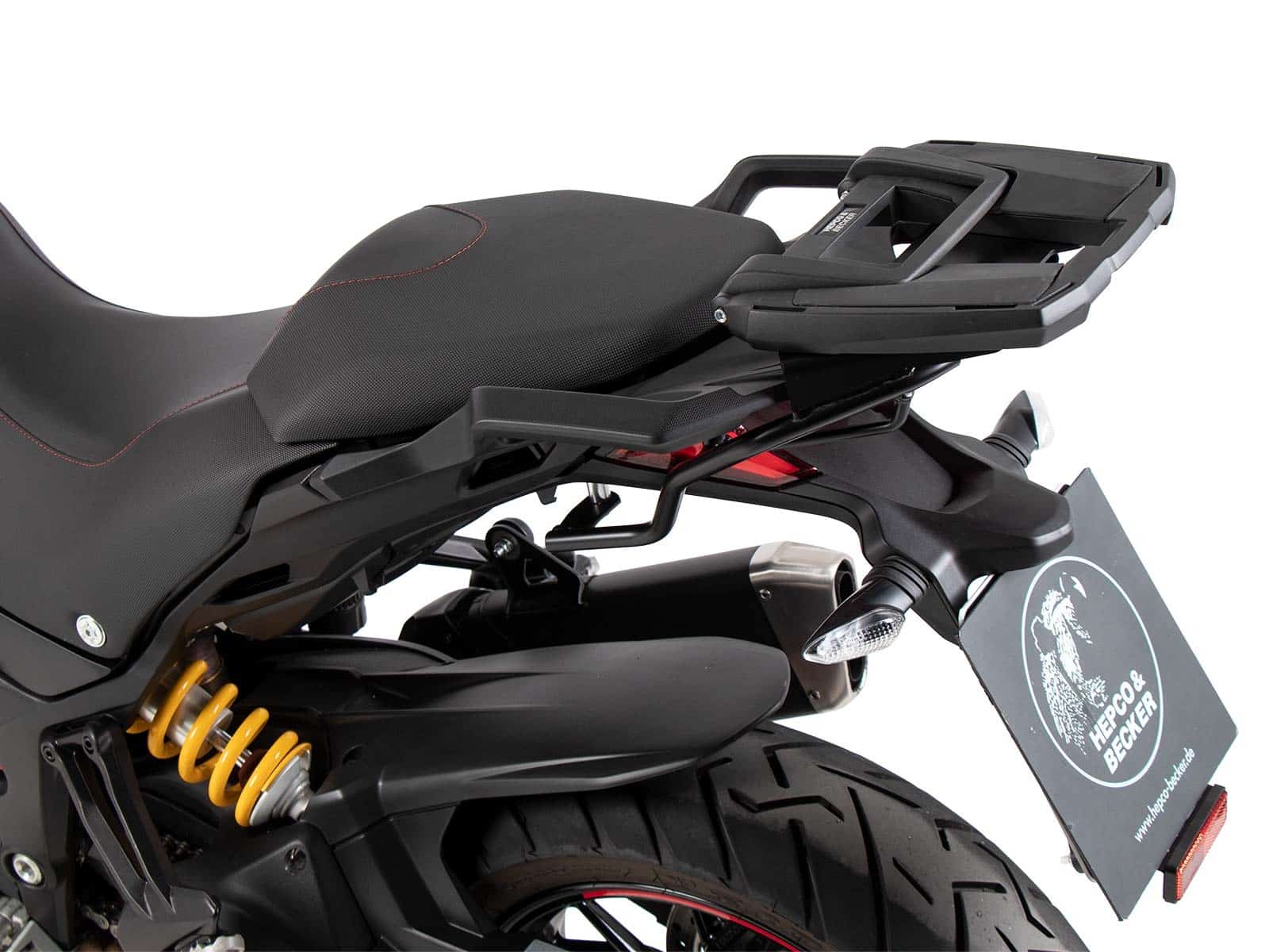 Easyrack topcasecarrier black for Ducati Multistrada 1260/S (2018-)