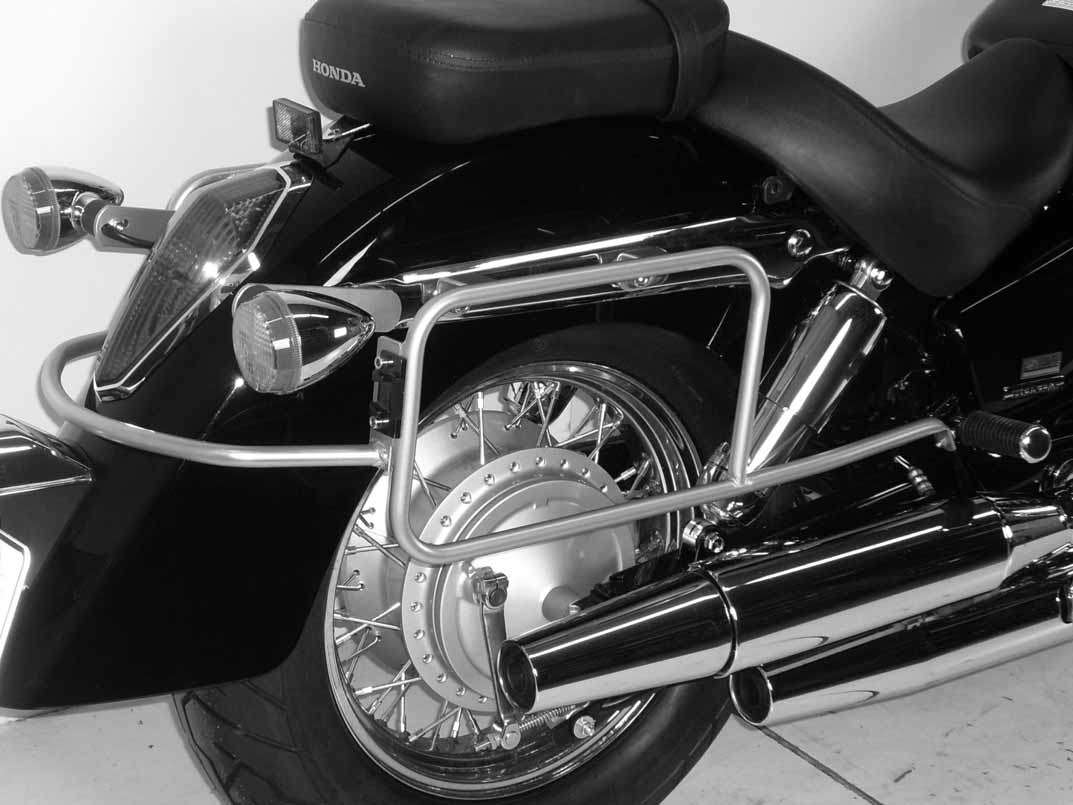Sidecarrier permanent mounted chrome for Honda VT 750 Shadow (2008-)