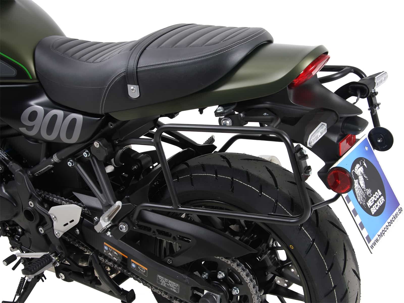 Sidecarrier Lock-it black for Kawasaki Z 900 RS/Cafe (2018-)