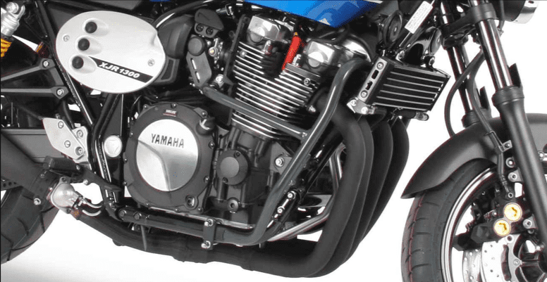 Engine protection bar black for Yamaha XJR 1200/1300 (1994-2006)