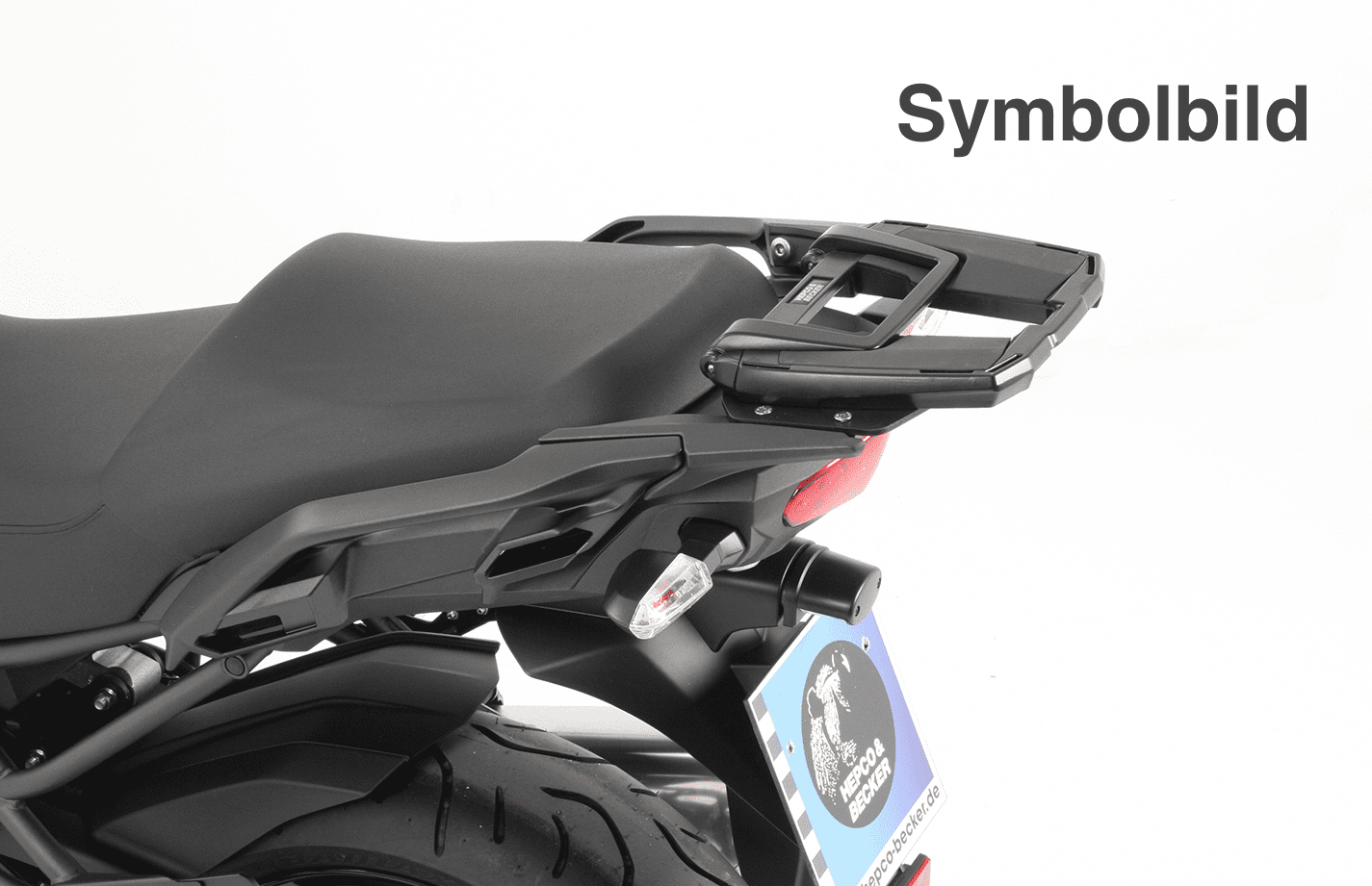 Easyrack topcasecarrier black for Ducati Multistrada 1200/S (2010-2014)