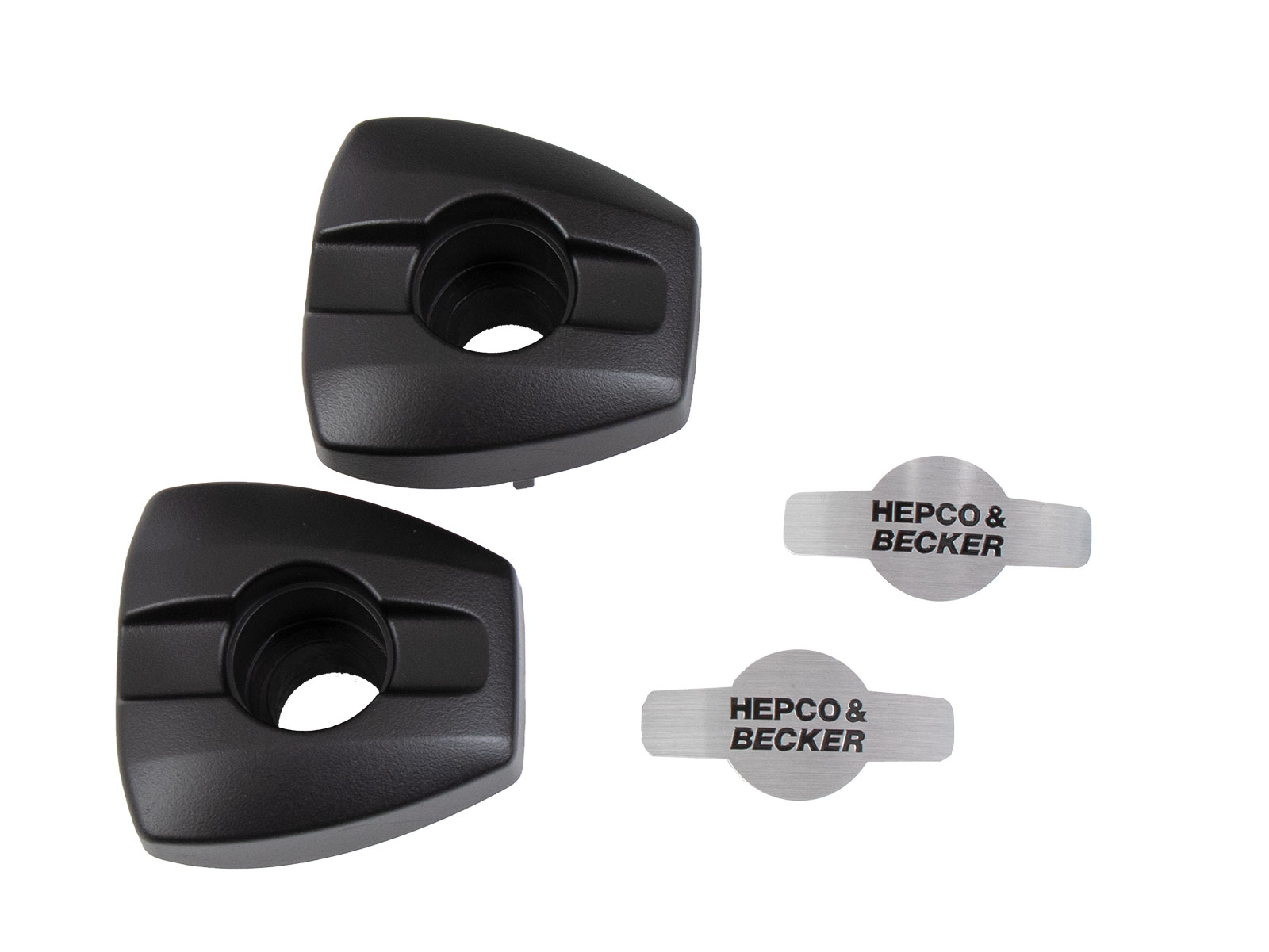 Replacement protection pad heads (for Hepco & Becker engine protection bars with integrated protection pads) (without aluminum spacers)
