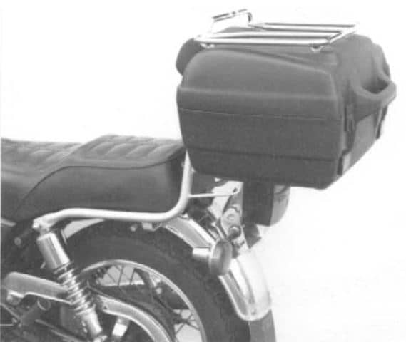 Topcase carrier tube-type chrome for Suzuki GN 250 (1984-1999)