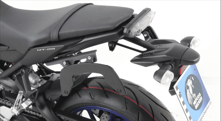 C-Bow Sidecarrier for combination with Alurack/Easyrack/original-rear rack for Yamaha MT-09 (2013-2016)