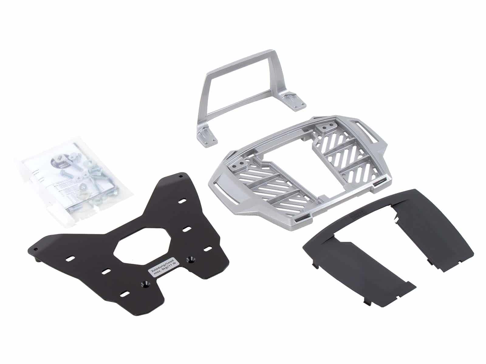Alurack topcasecarrier silver for BMW R 1200 GS LC (2013-2018)