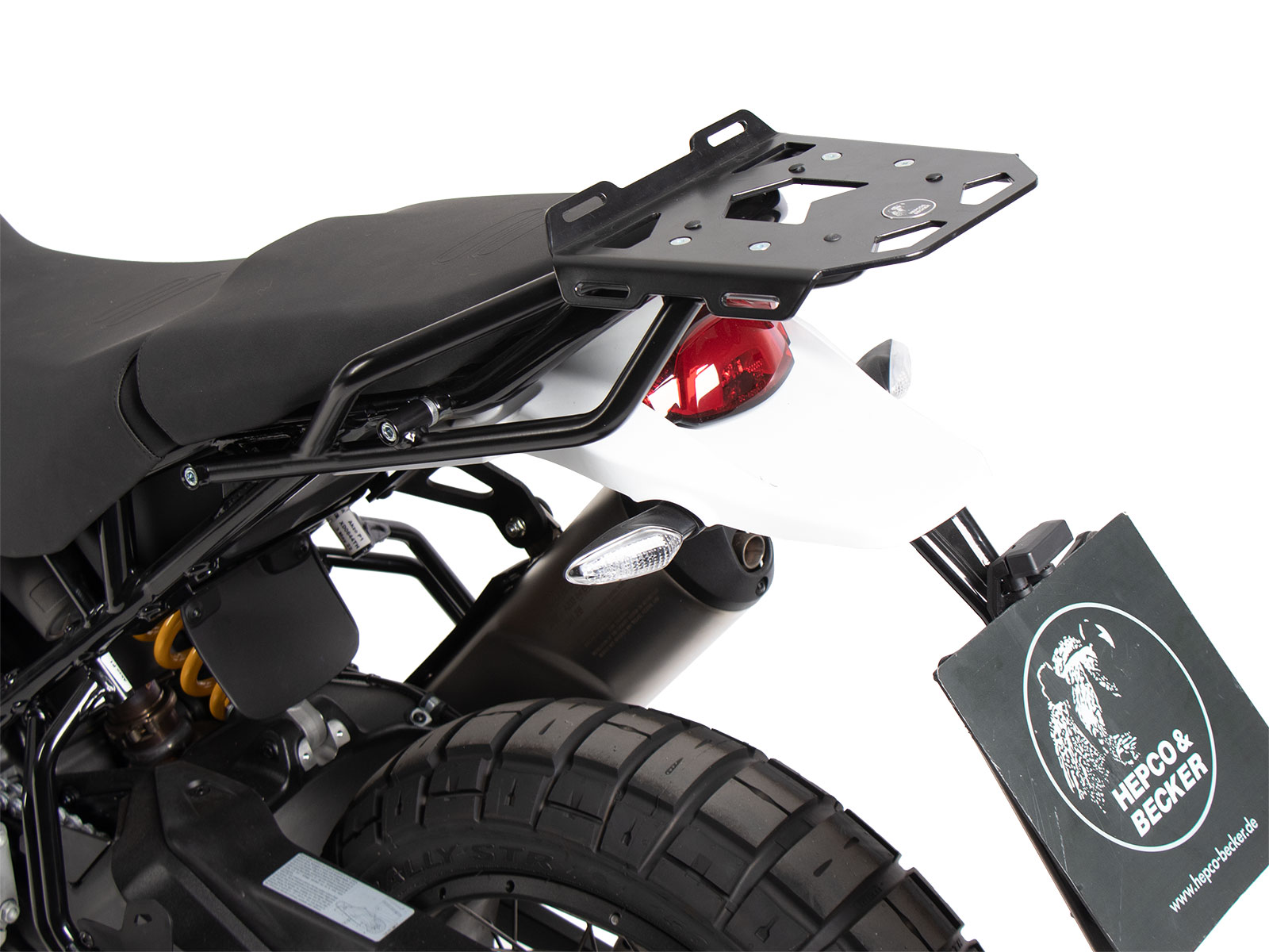 Minirack soft luggage rear rack for Ducati Desert X (2022-)