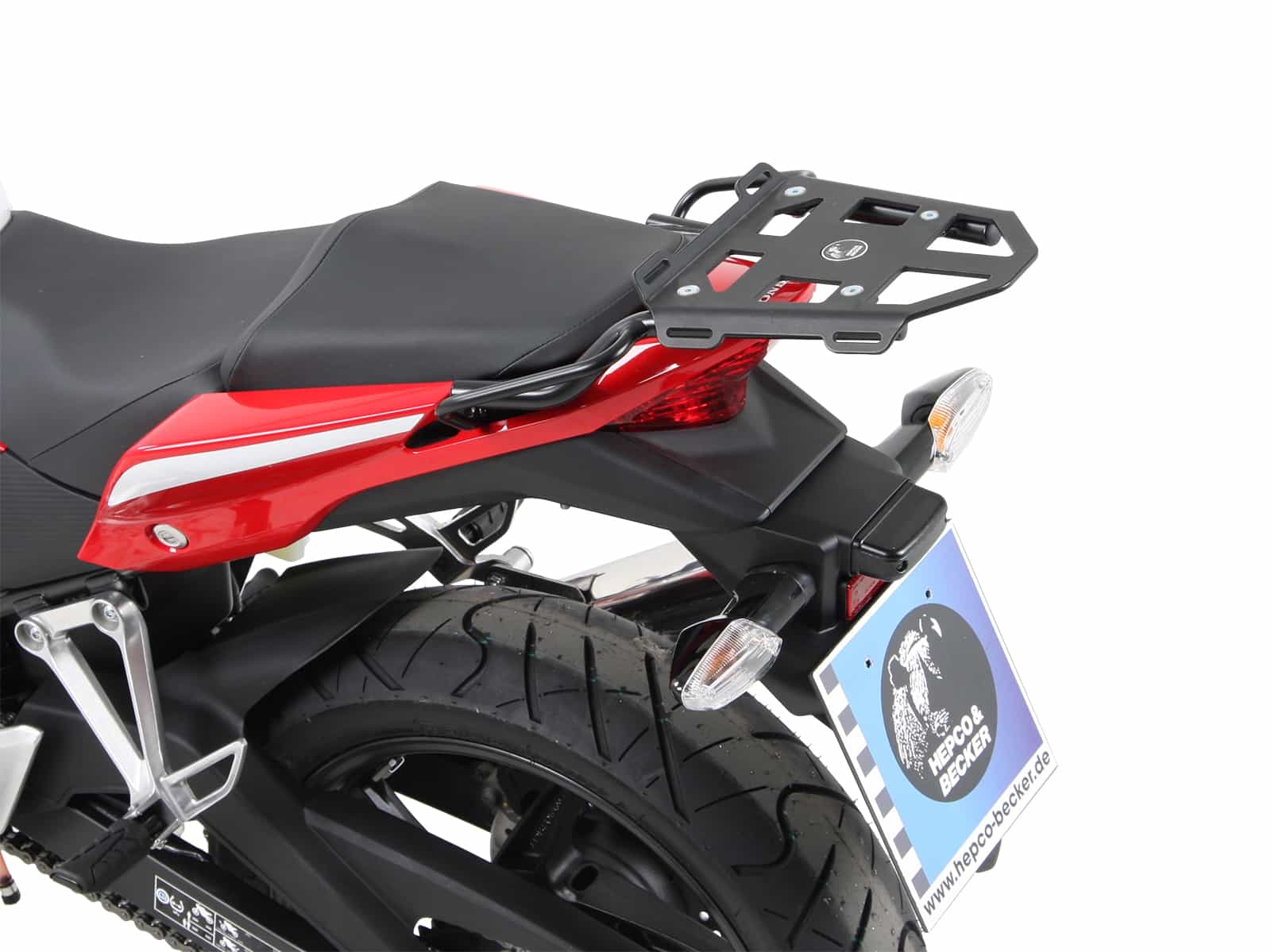 Minirack soft luggage rear rack for Honda CBR 250 R (2011-)
