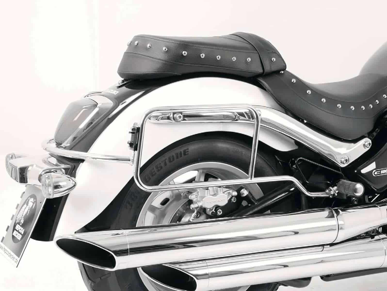 Sidecarrier permanent mounted chrome for Suzuki C 1800 (VL) R (2011-2013)