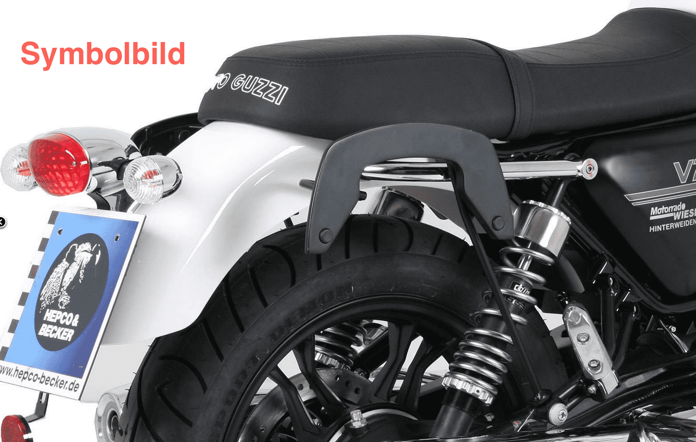 C-Bow sidecarrier chrome for Moto Guzzi V 7 Classic/Special (2008-2014)