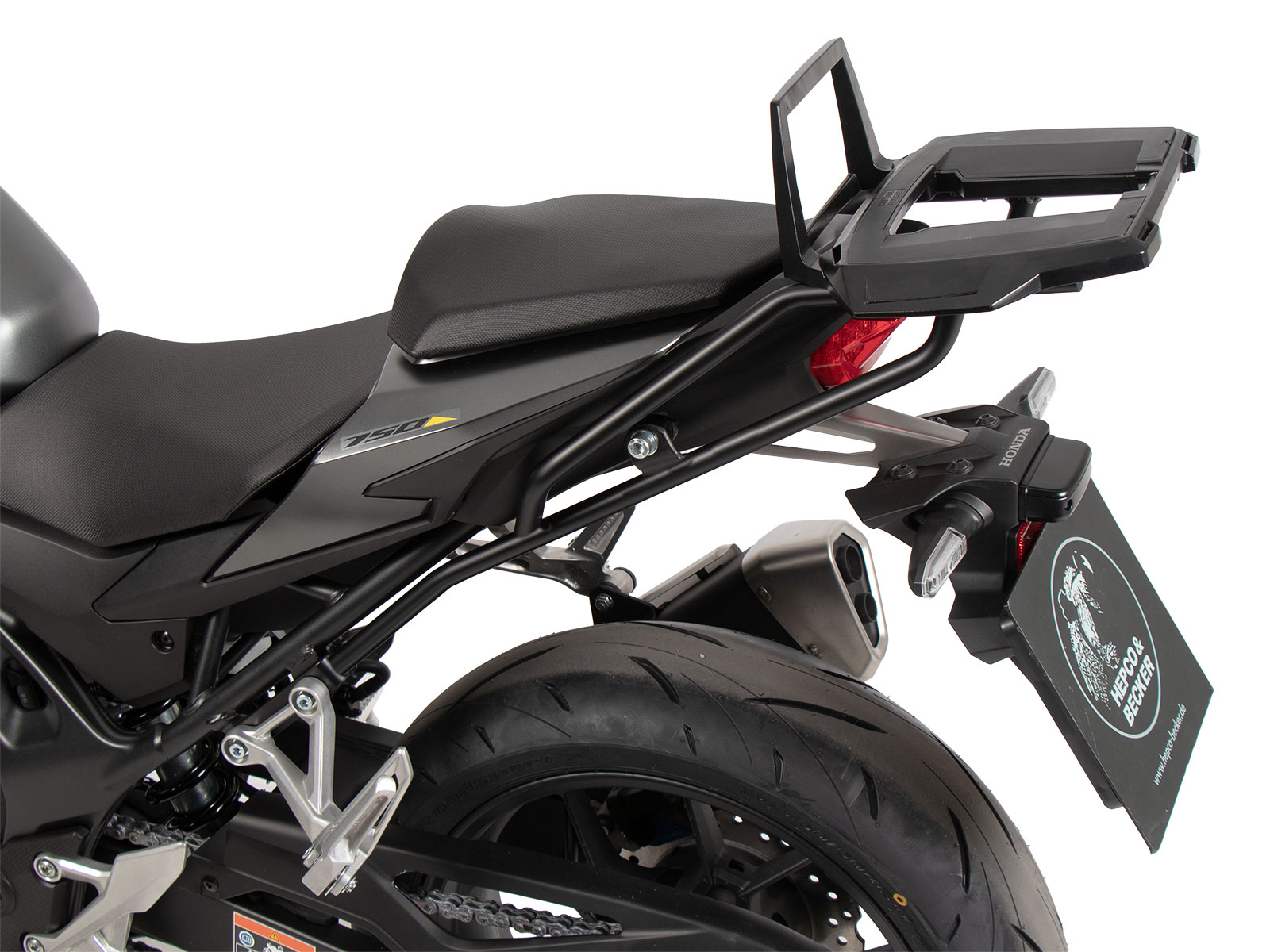 Alurack top case carrier black for Honda CB 750 Hornet (2023-)