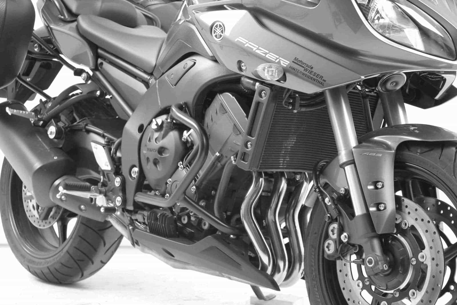 Engine protection bar black for Yamaha FZ 8 (2010-2016)