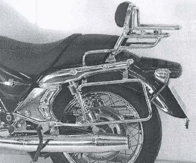 Sidecarrier permanent mounted chrome for Moto Guzzi California 1100 EV (2001-2004)