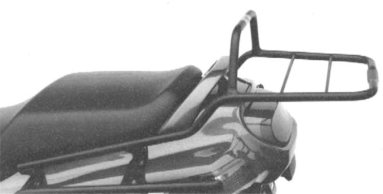 Topcase carrier tube-type black for Kawasaki ZZ-R 600 (1993-2005)