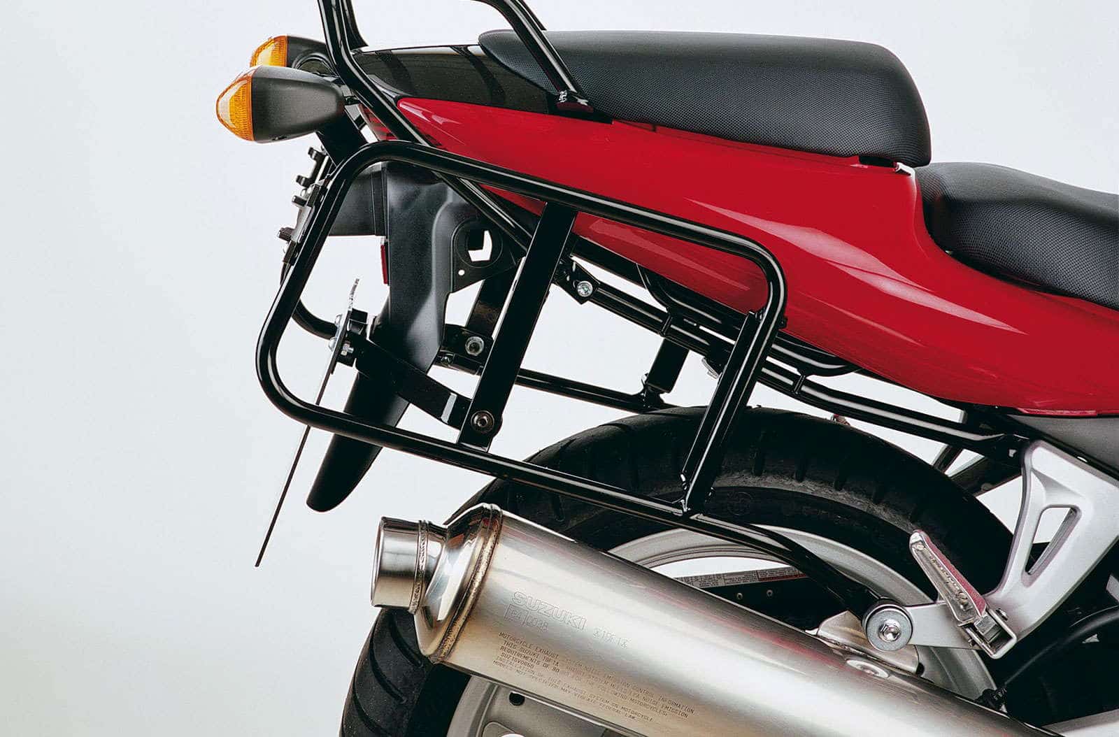 Sidecarrier permanent mounted black for Suzuki SV 650/S (1999-2002)