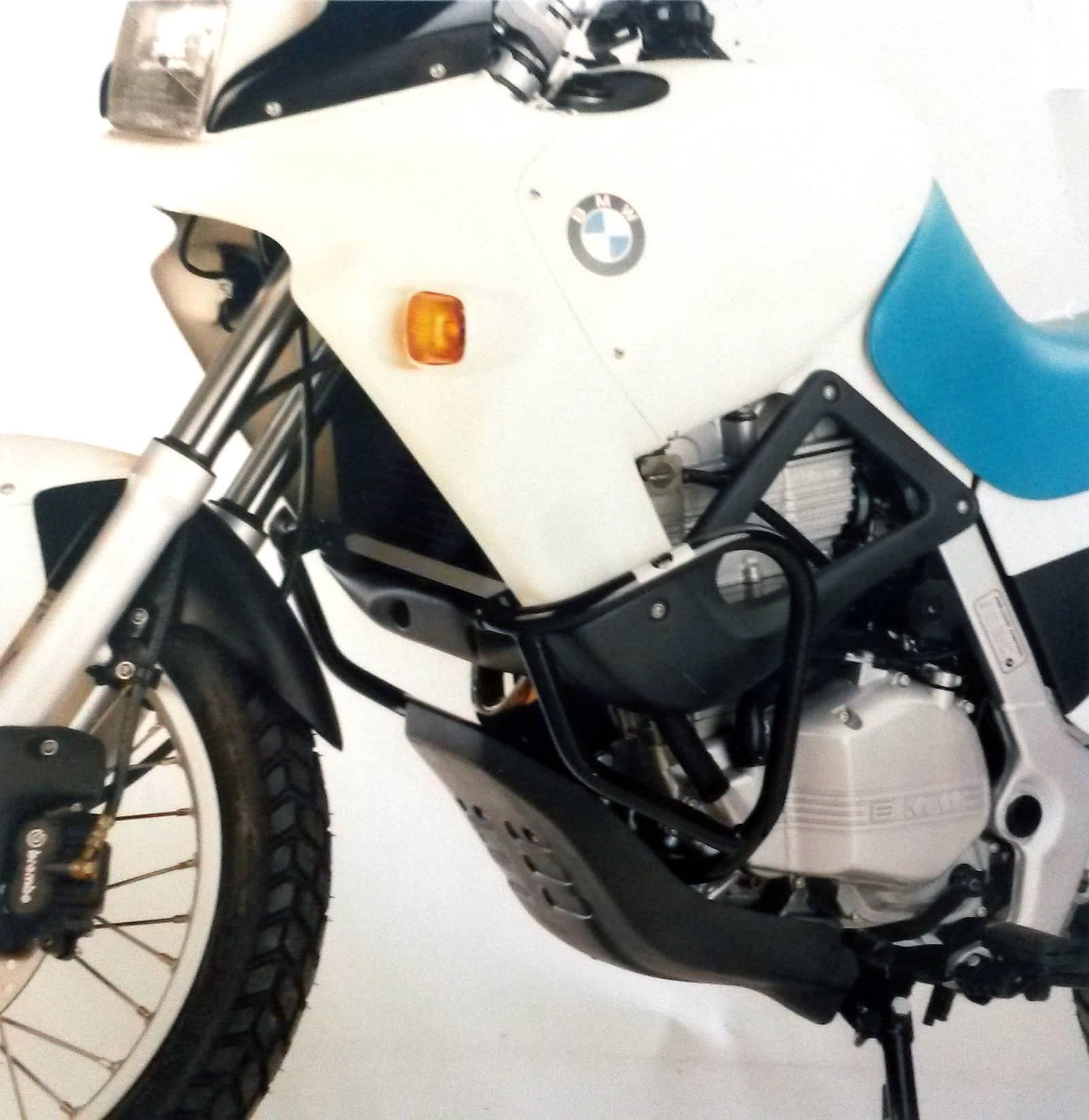 Engine protection bar black for BMW F 650/ST (1997-2000)
