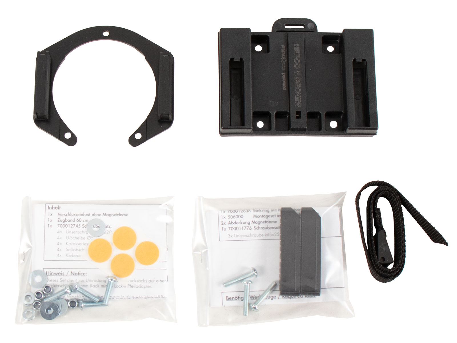 Tankring Lock-it incl. fastener for tankbag for Kawasaki  Versys 650 (2010-2014)