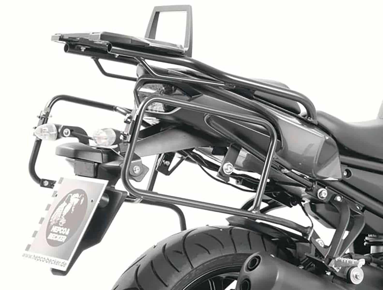 Sidecarrier Lock-it black for Yamaha FZ 8 Fazer (2010-2016)