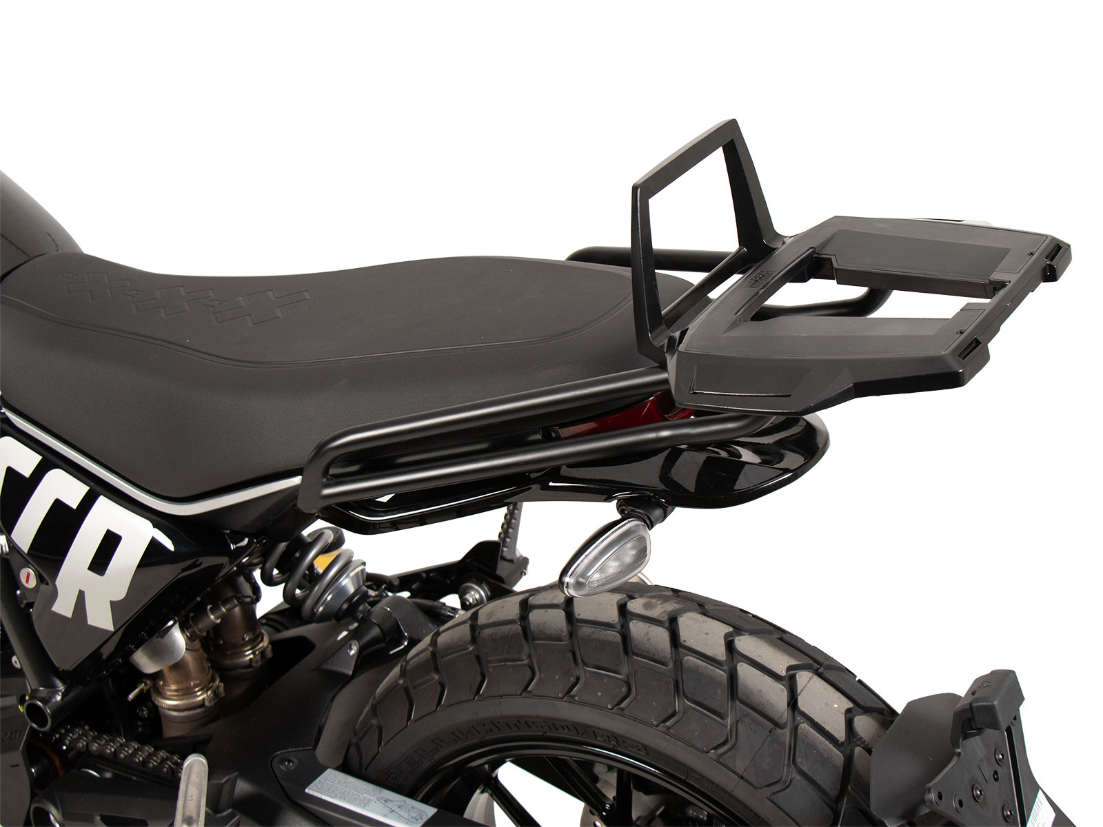 Alurack top case carrier black for Ducati Scrambler 800 Icon (2023-)