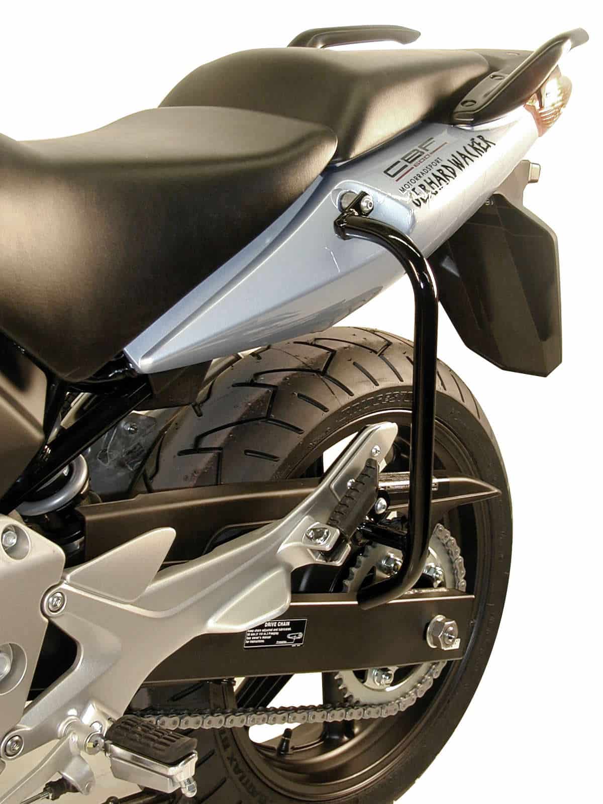 Rear protection bar - black for Honda CBF 600 (2004-2007)