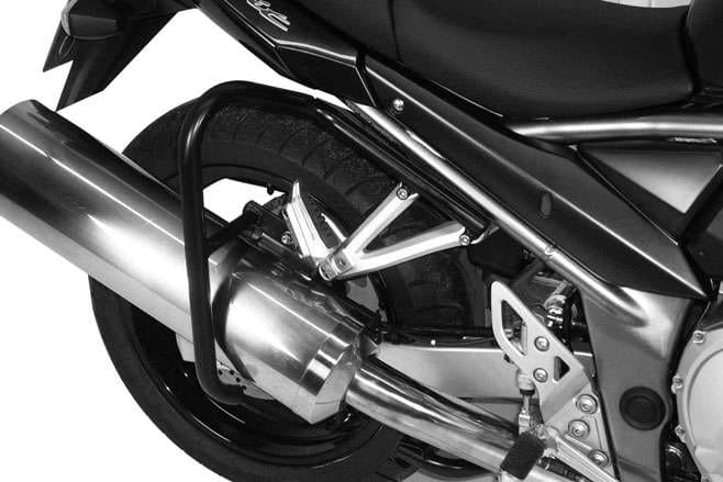 Rear protection bar black for Suzuki GSF 650/S Bandit ABS (2007-2008)