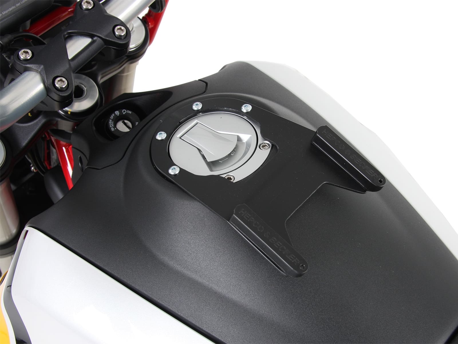 Tankring Lock-it incl. fastener for tankbag for Moto Guzzi V85 TT (2019-)