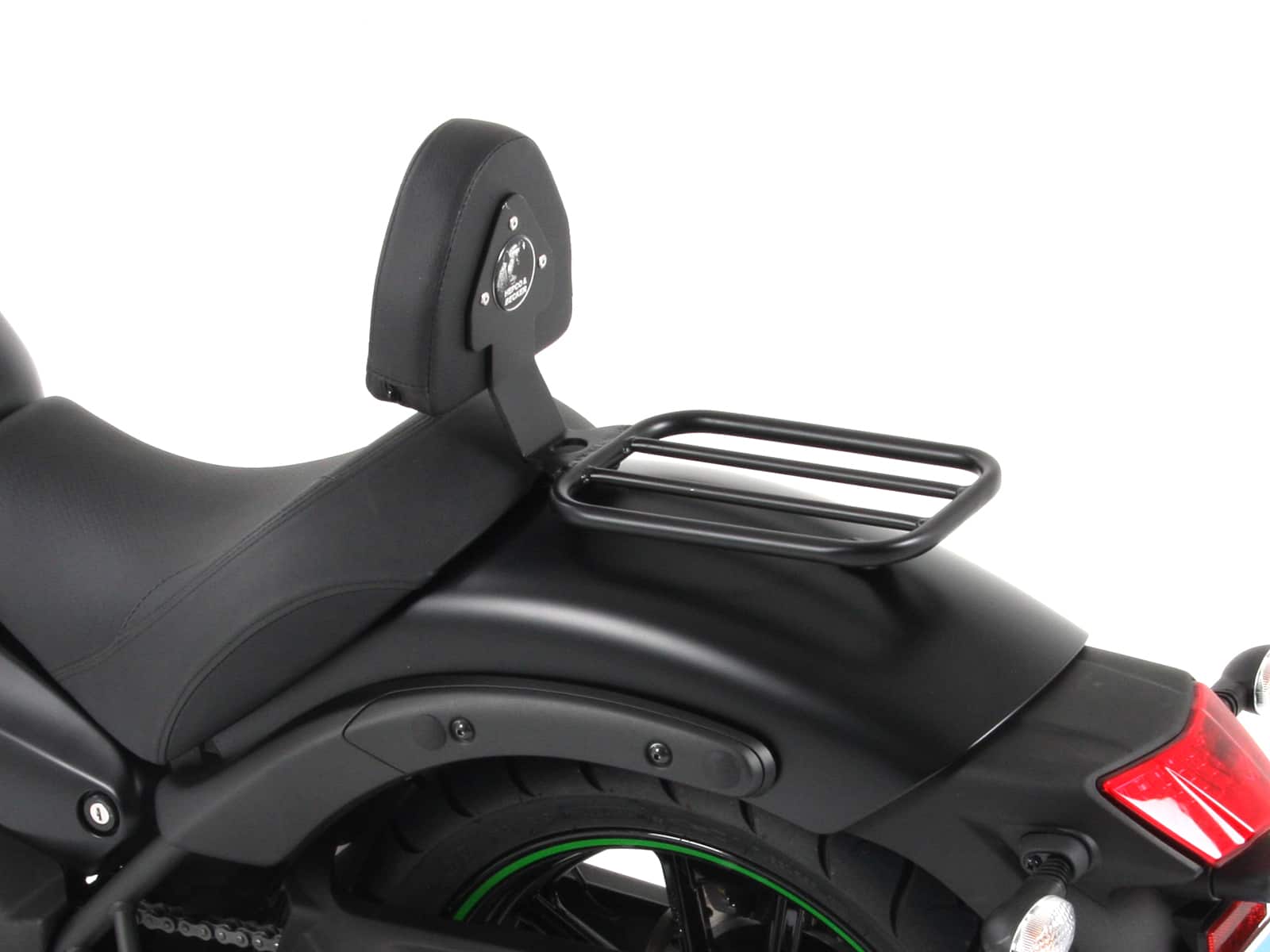 Solorack with backrest - black for Kawasaki Vulcan S (2015-)