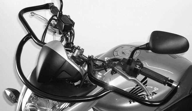 Front protection bar - black for Honda CB 600 F Hornet (2007-2010)