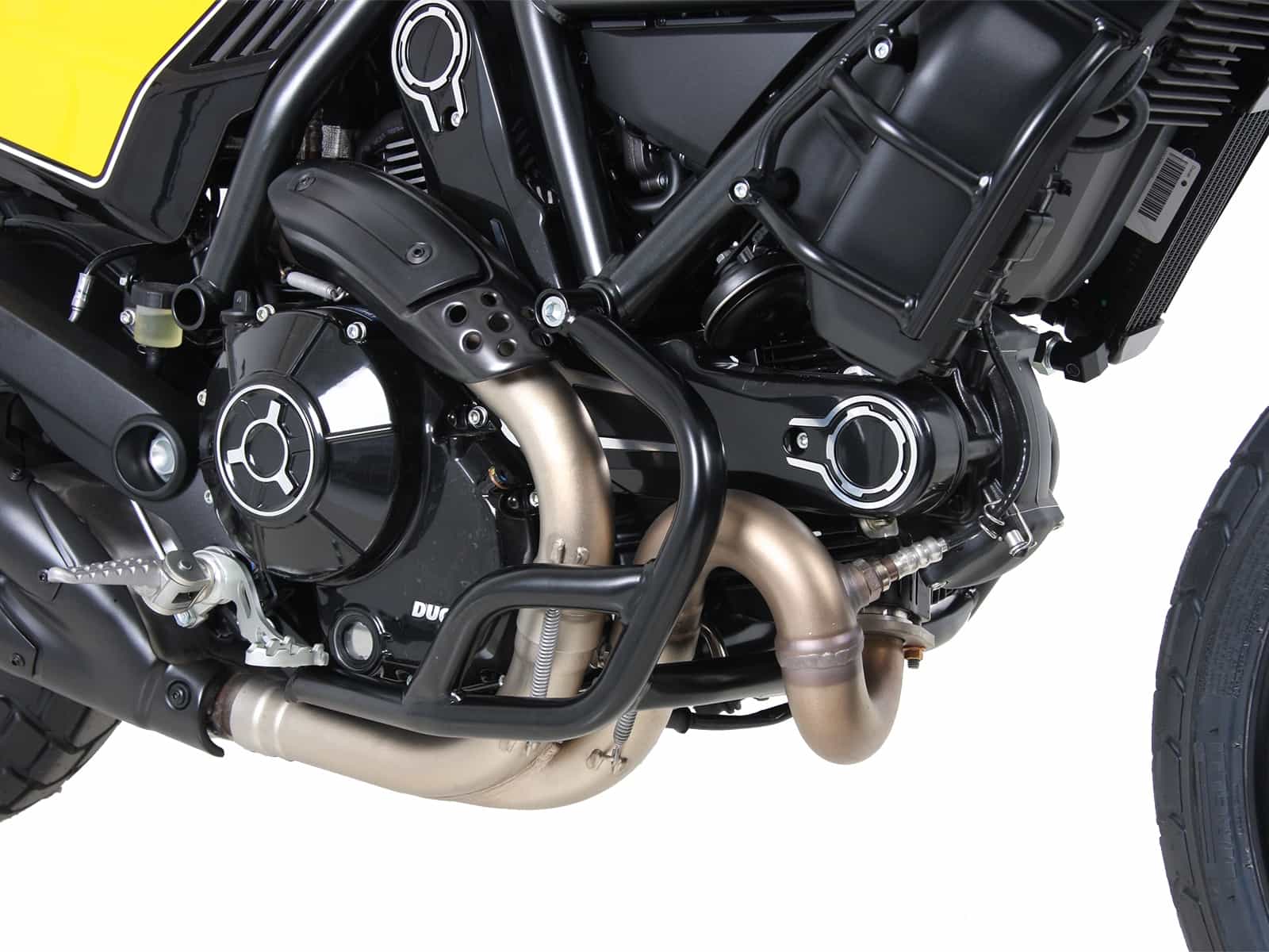 Engine protection bar black for Ducati Scrambler 800 (2019-2022)