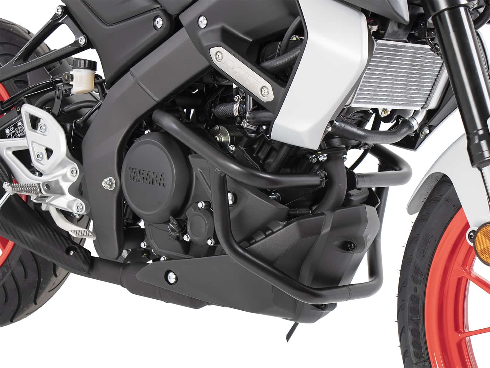 Engine protection bar black for Yamaha MT-125 (2020-)
