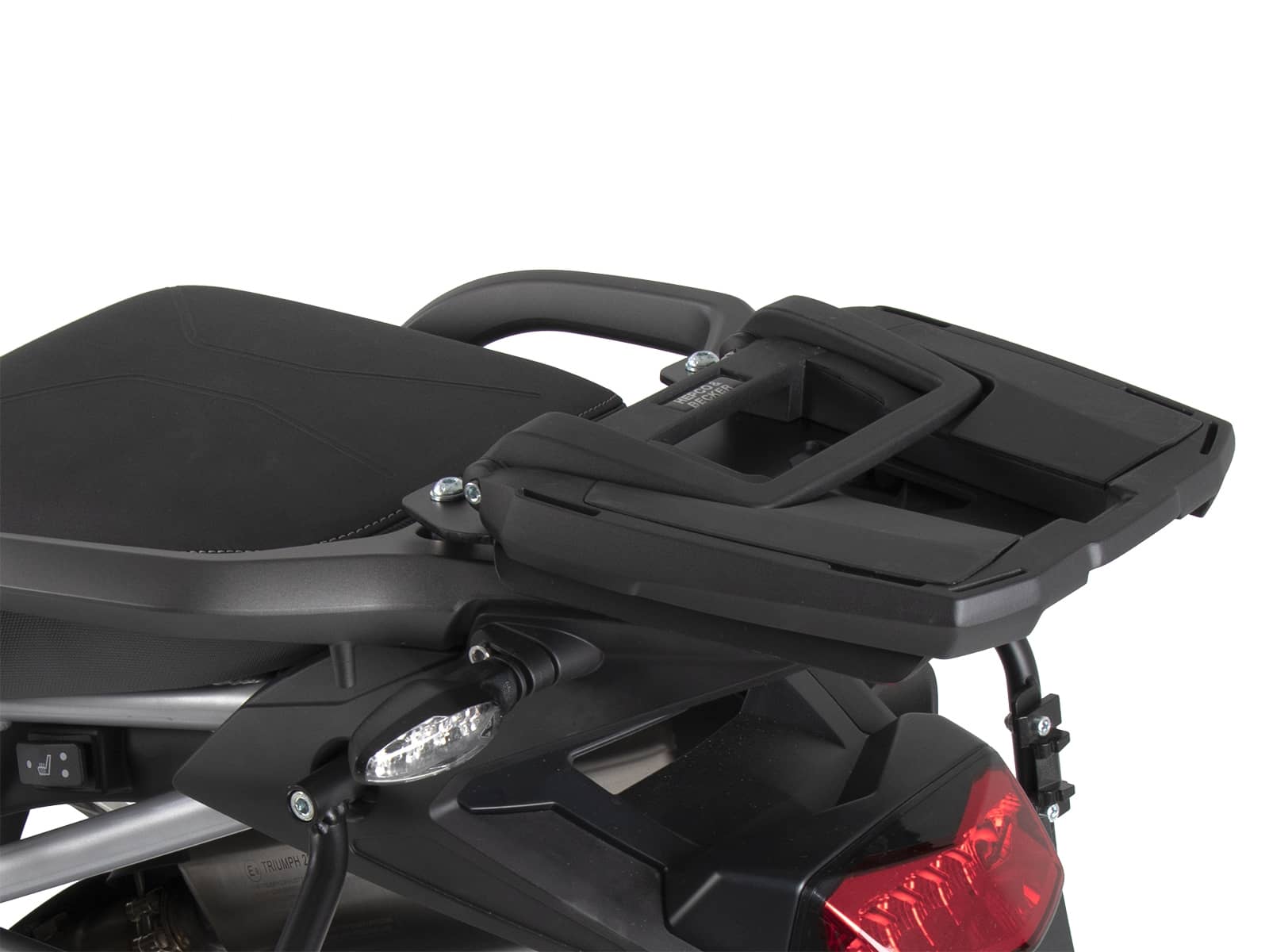 Easyrack topcasecarrier black for combination with original rear rack for Triumph Tiger 900 / Rally / GT / PRO (2020-)