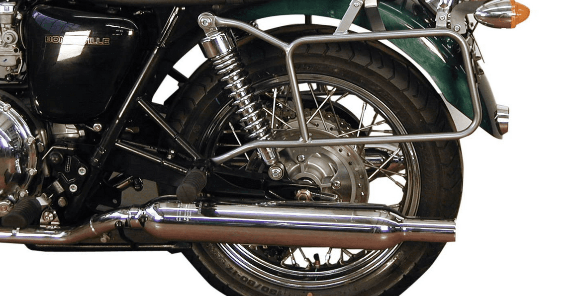 Sidecarrier permanent mounted chrome for Triumph Bonneville/T 100 (2002-2016)