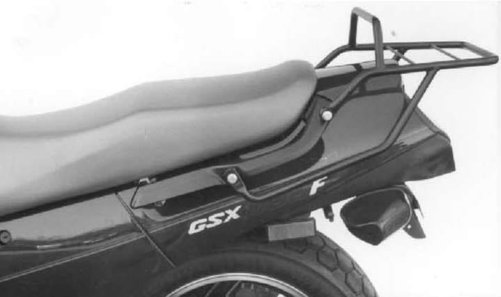 Topcase carrier tube-type black for Suzuki GSX 1100 F (1988-1994)