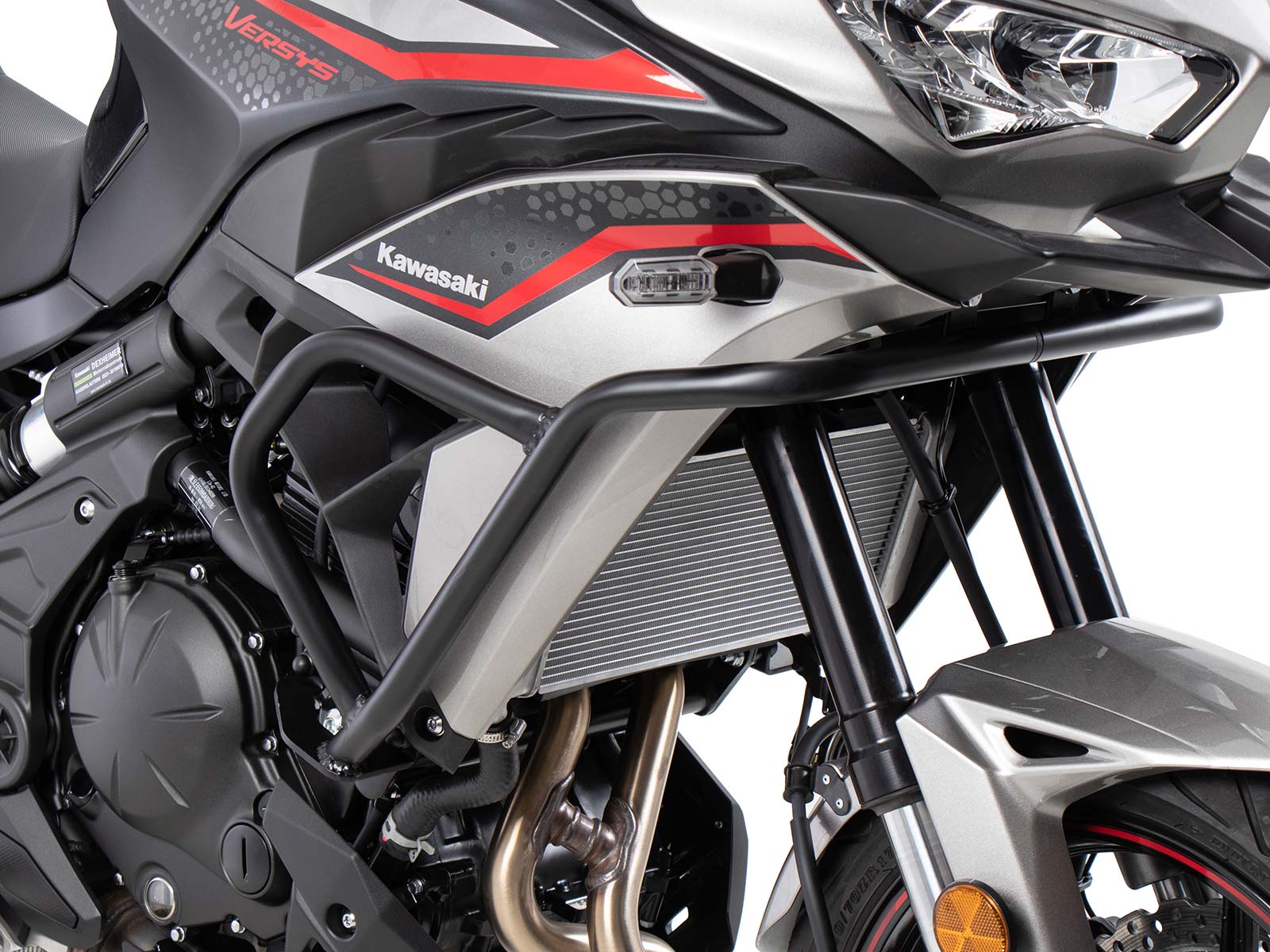 Engine protection bar black for Kawasaki Versys 650 (2022-)