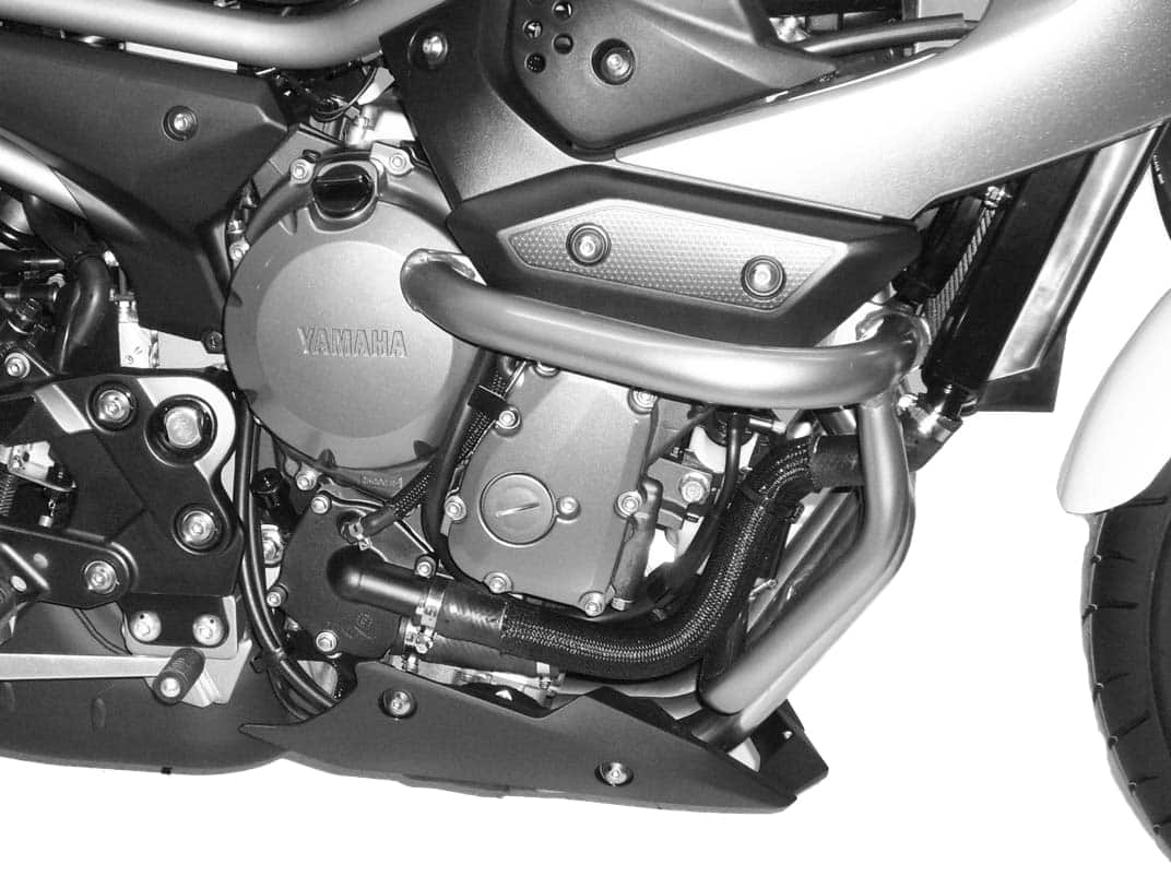 Engine protection bar black for Yamaha XJ 6 (2009-2016)