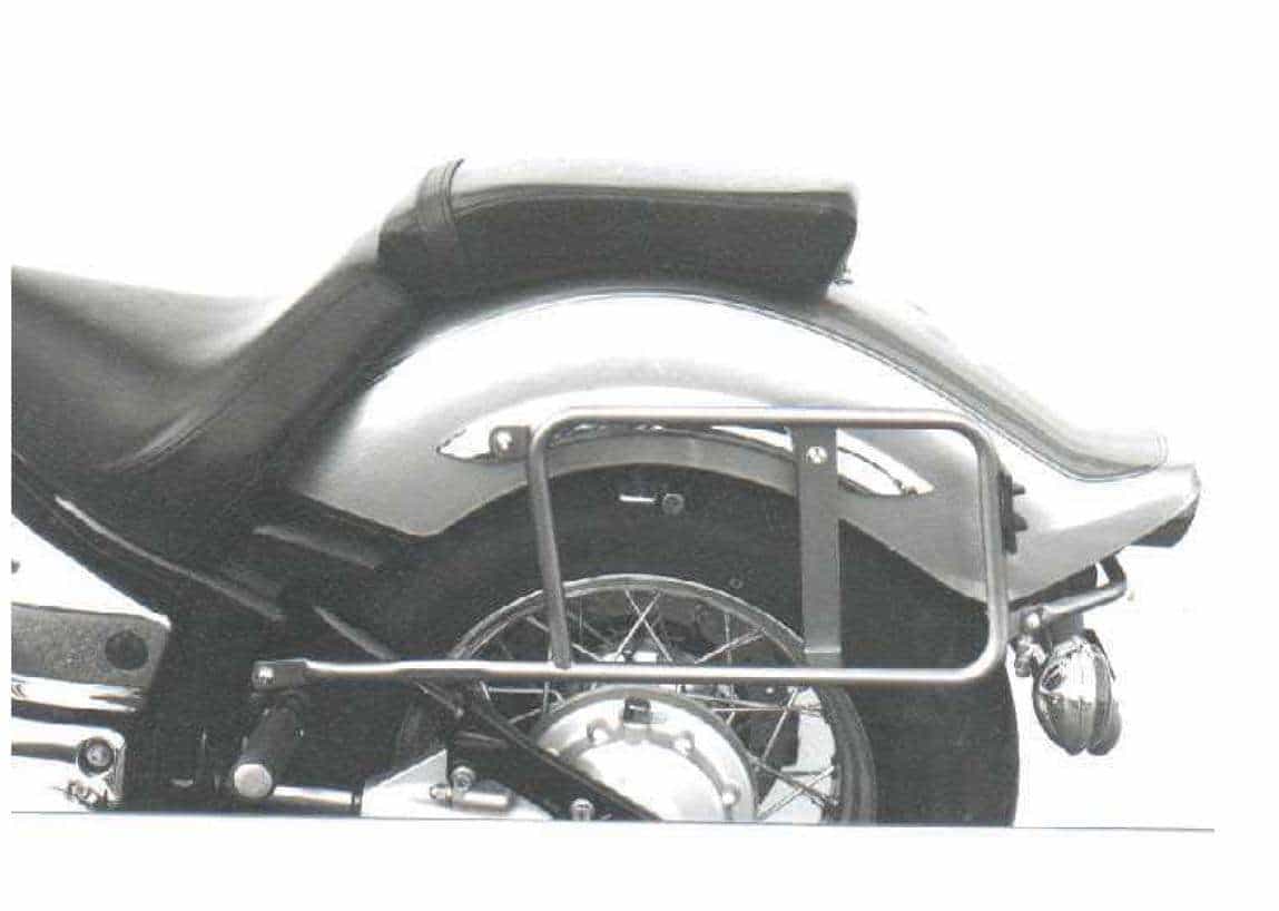 Sidecarrier permanent mounted chrome for Yamaha XVS 1100 Drag Star (1999-2002)